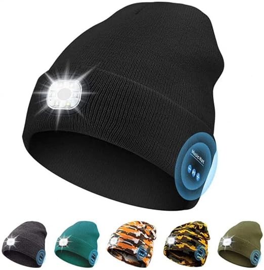Bluetooth Beanie with Light