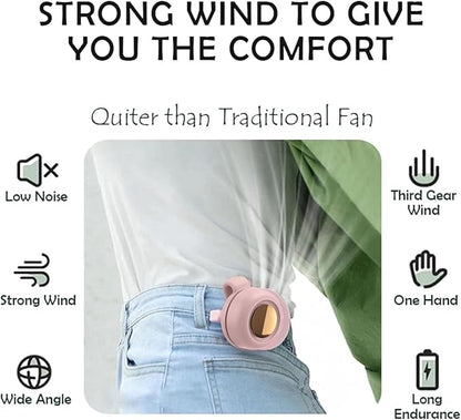 Mini Bladeless Clip Fan