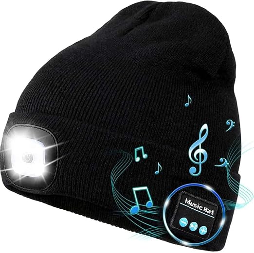 Bluetooth Beanie with Light