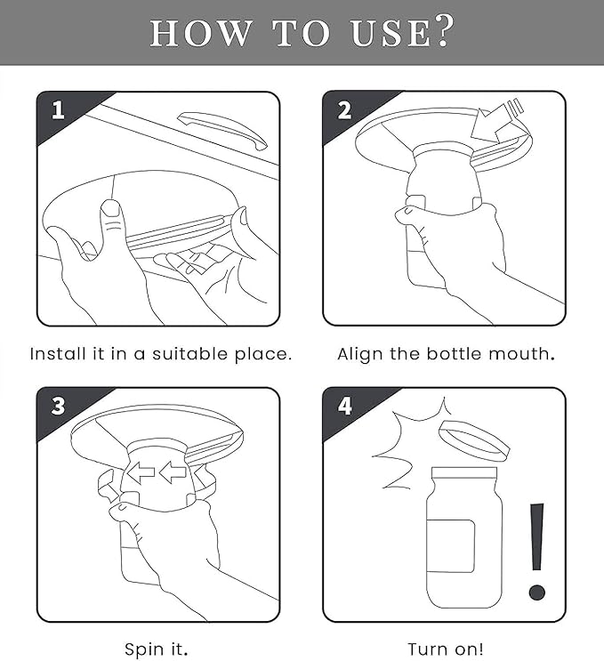 Multifunction Cabinet Can Opener