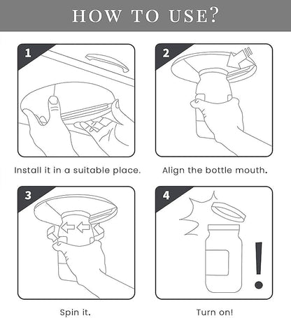 Multifunction Cabinet Can Opener
